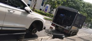 Dịch vụ vá lốp lưu động Mỹ Đình uy tín
