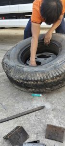 Cứu hộ lốp hoàng mai