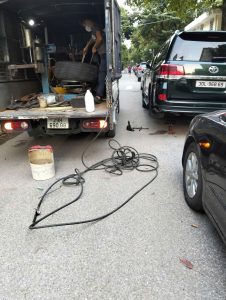 Vá lốp ô tô Mỹ Đình chuyên nghiệp
